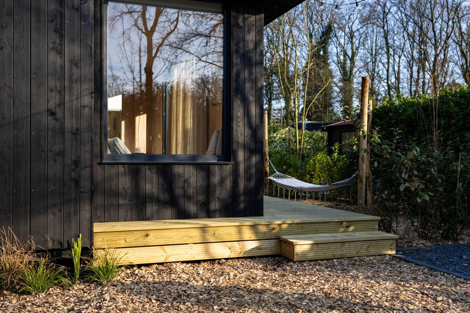 Knus Gezinsverblijf In Cosi Tiny House Op De Veluwe Epe Exterior foto
