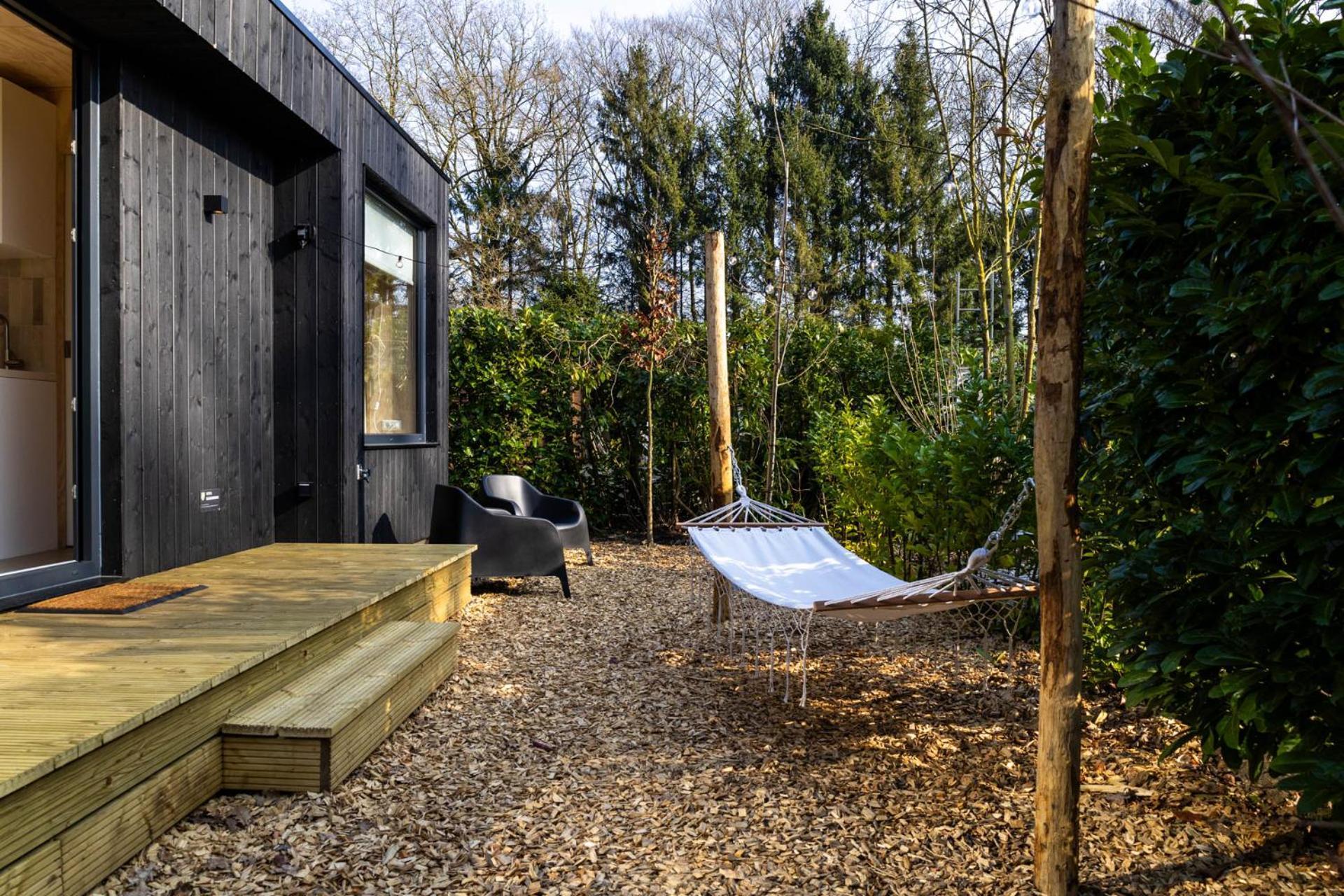 Knus Gezinsverblijf In Cosi Tiny House Op De Veluwe Epe Exterior foto