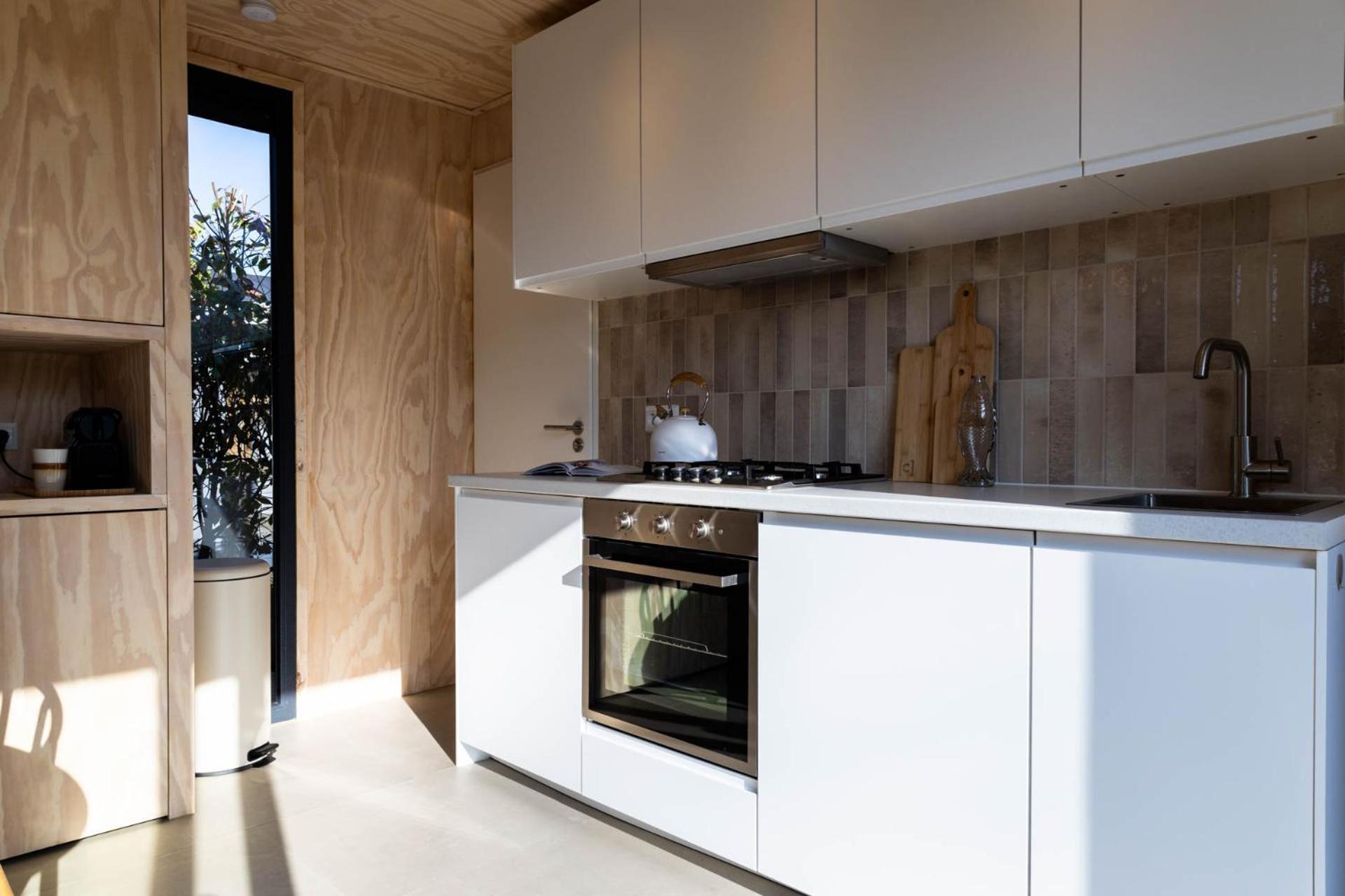 Knus Gezinsverblijf In Cosi Tiny House Op De Veluwe Epe Exterior foto